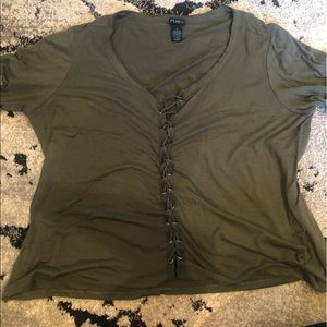 Tie down shirt
